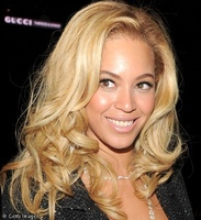 Beyonce Szőke haj